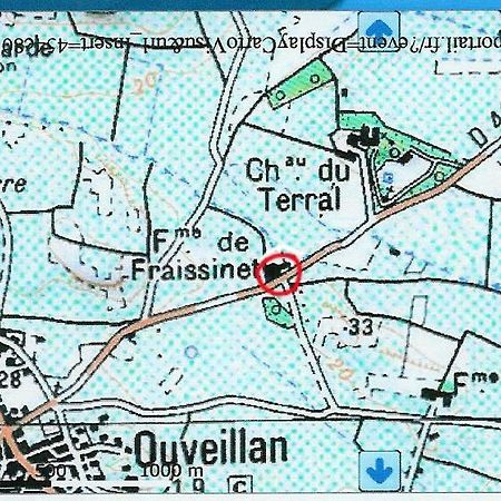 Bed and Breakfast Le Domaine De Fraissinet Ouveillan Exterior foto
